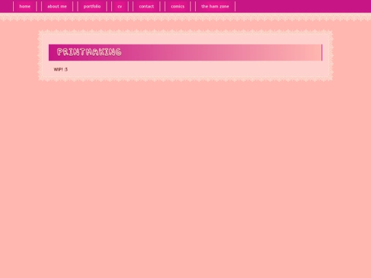 portfolio/printmaking screenshot