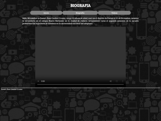 Biografia screenshot