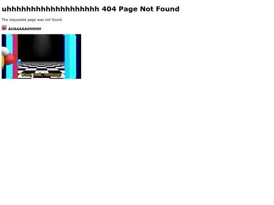 not_found screenshot