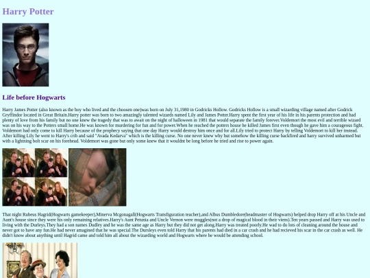 HarryPotter screenshot