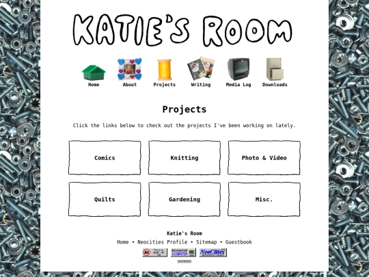 projects screenshot