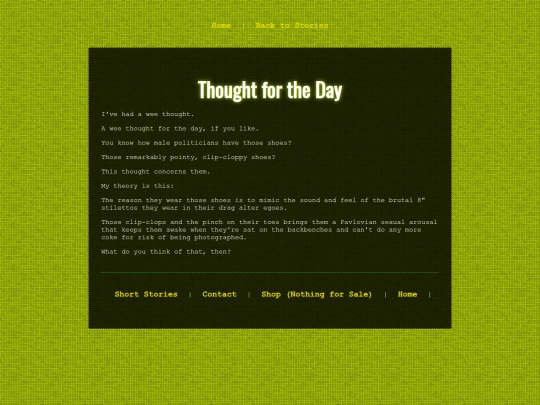 ShortStories.yea/thoughtoftheday screenshot