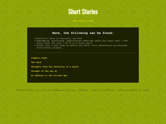 short-stories screenshot