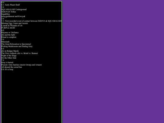 SPiRAL/TiMELiNE screenshot
