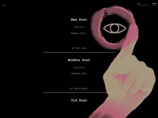 pages/blog screenshot