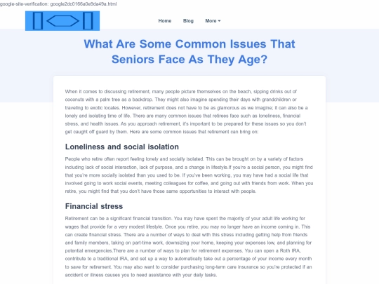 what-are-some-common-issues-that-seniors-face-as-they-age screenshot