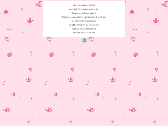 blog screenshot