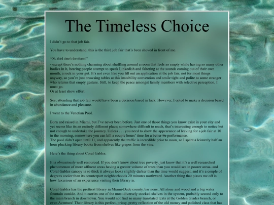 Paths of Delight/Timeless screenshot
