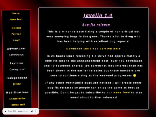2016/04/30/javelin-1.4 screenshot