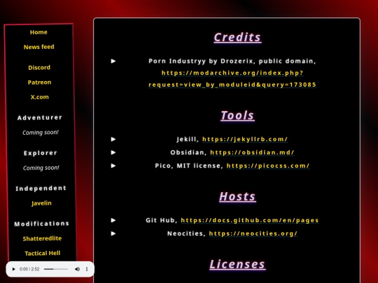 credits screenshot