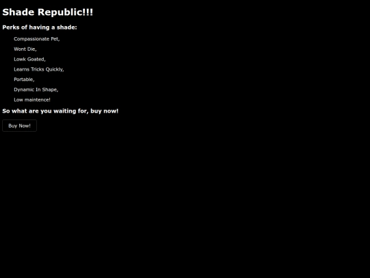 BuyAShadeNow screenshot