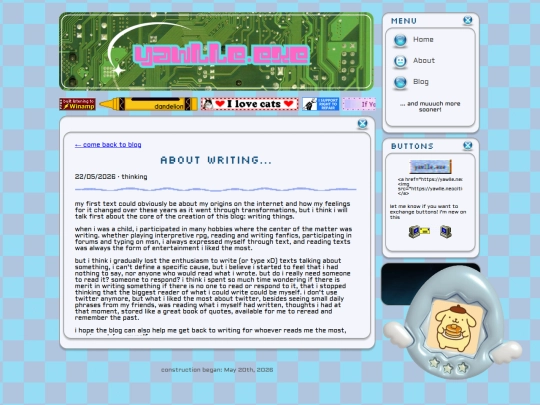 blog/posts/about-writing screenshot