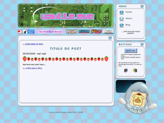 blog/template screenshot