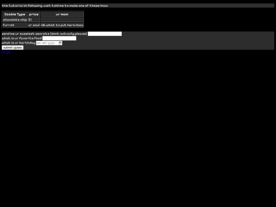form screenshot