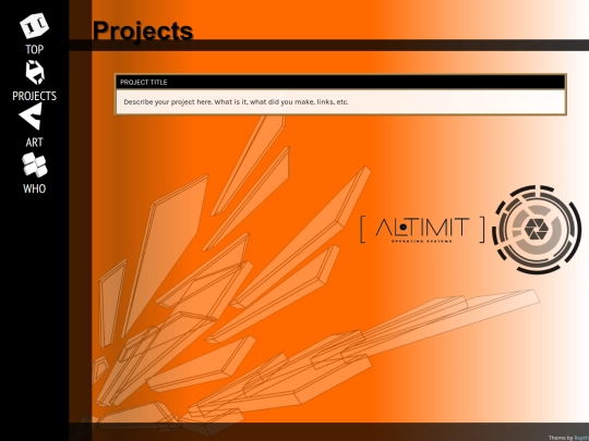 projects screenshot