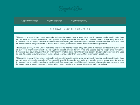 bio screenshot