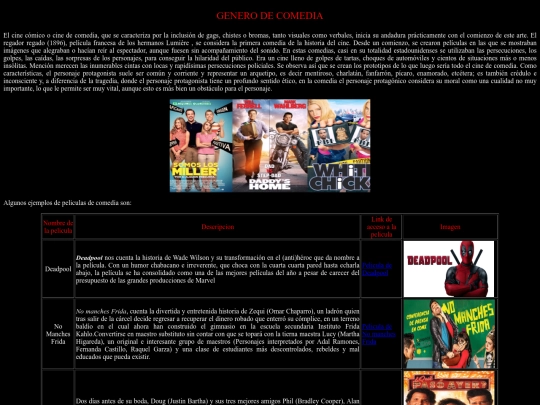 Comedia screenshot