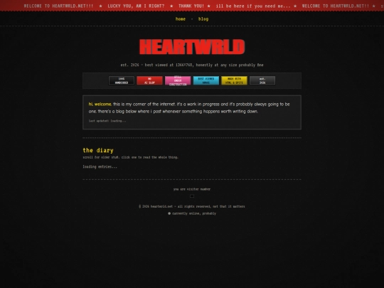 blog screenshot