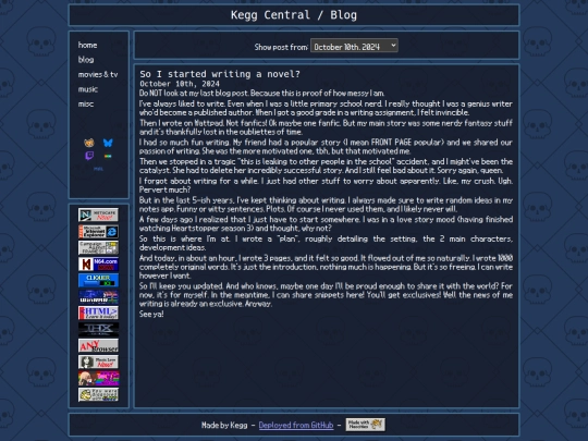 blog screenshot