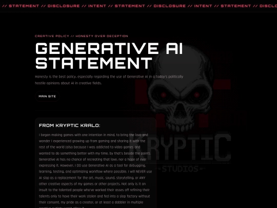 generative_ai_statement screenshot
