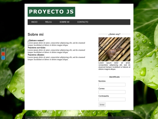 Práctica victorrobles/about screenshot