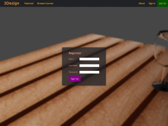 register screenshot