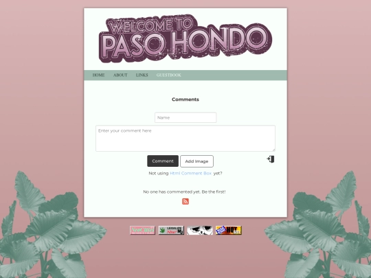 guestbook screenshot