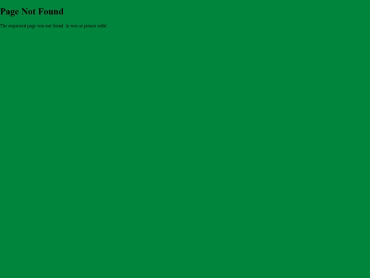 not_found screenshot
