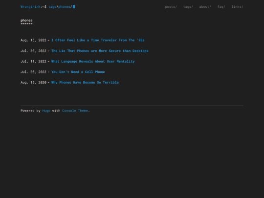 tags/phones screenshot