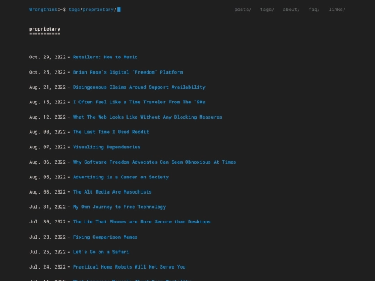 tags/proprietary screenshot