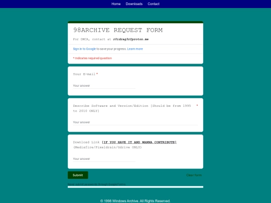 contact screenshot