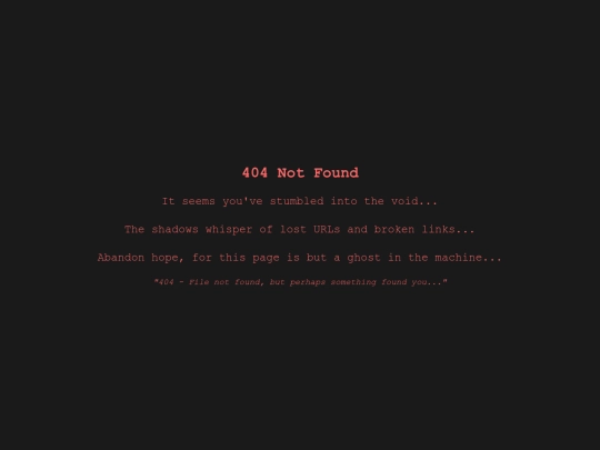 not_found screenshot