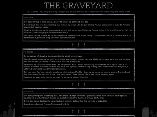 blog screenshot