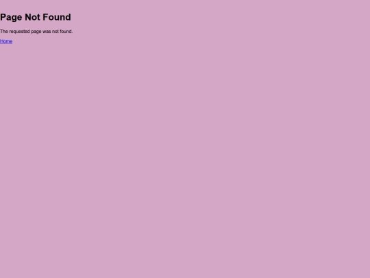 not_found screenshot