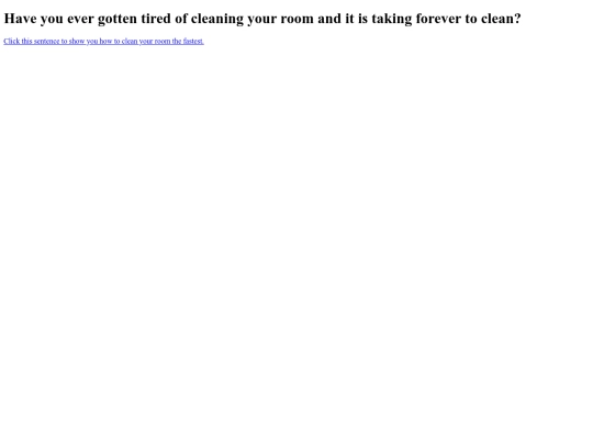 CleaningRoom screenshot