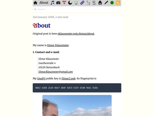 aux/about screenshot