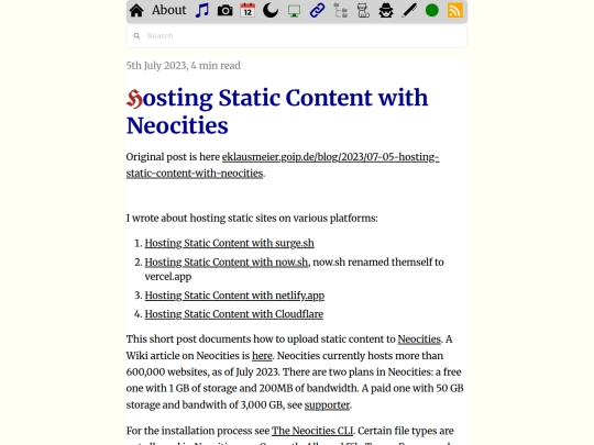 blog/2023/07-05-hosting-static-content-with-neocities screenshot