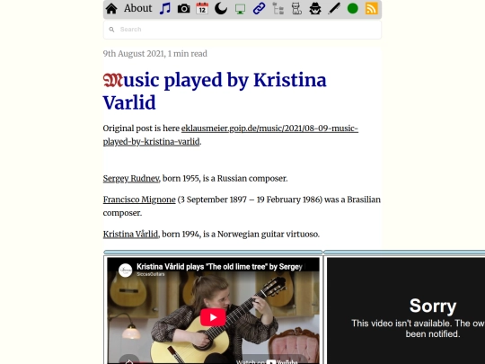 music/2021/08-09-music-played-by-kristina-varlid screenshot