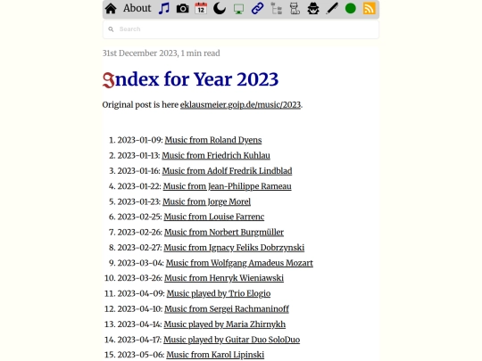 music/2023 screenshot