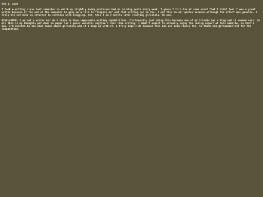 blog entries/entry1 screenshot