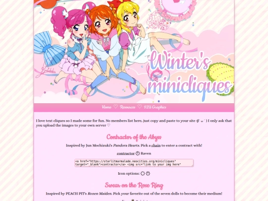minicliques screenshot