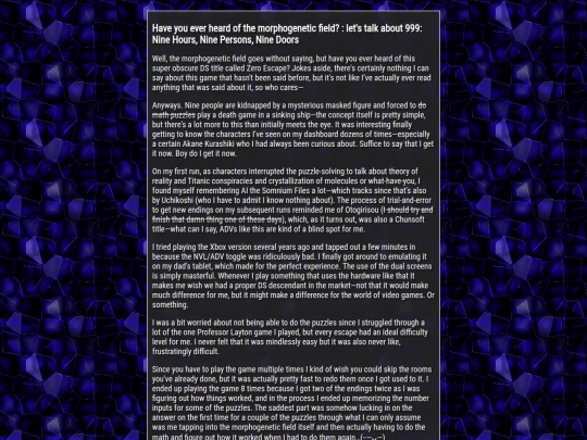 reviews/games/999 screenshot