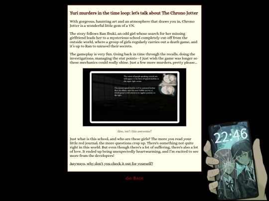 reviews/vns/chrono screenshot