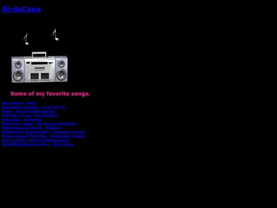 MusicPage screenshot