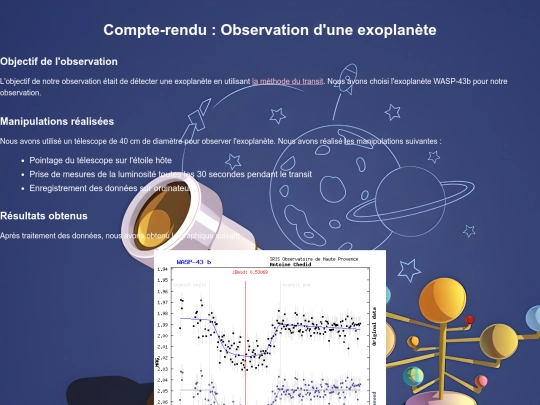 compte-rendu screenshot