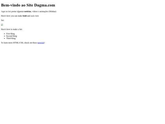 Hugos_Website screenshot