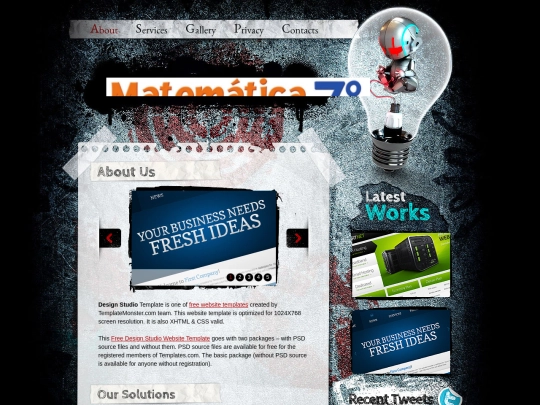 site screenshot