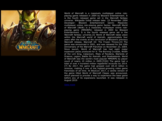 index screenshot
