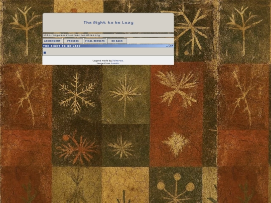 therighttobelazy screenshot