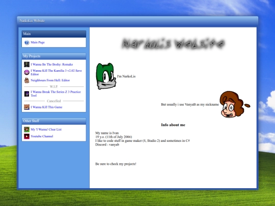 index screenshot